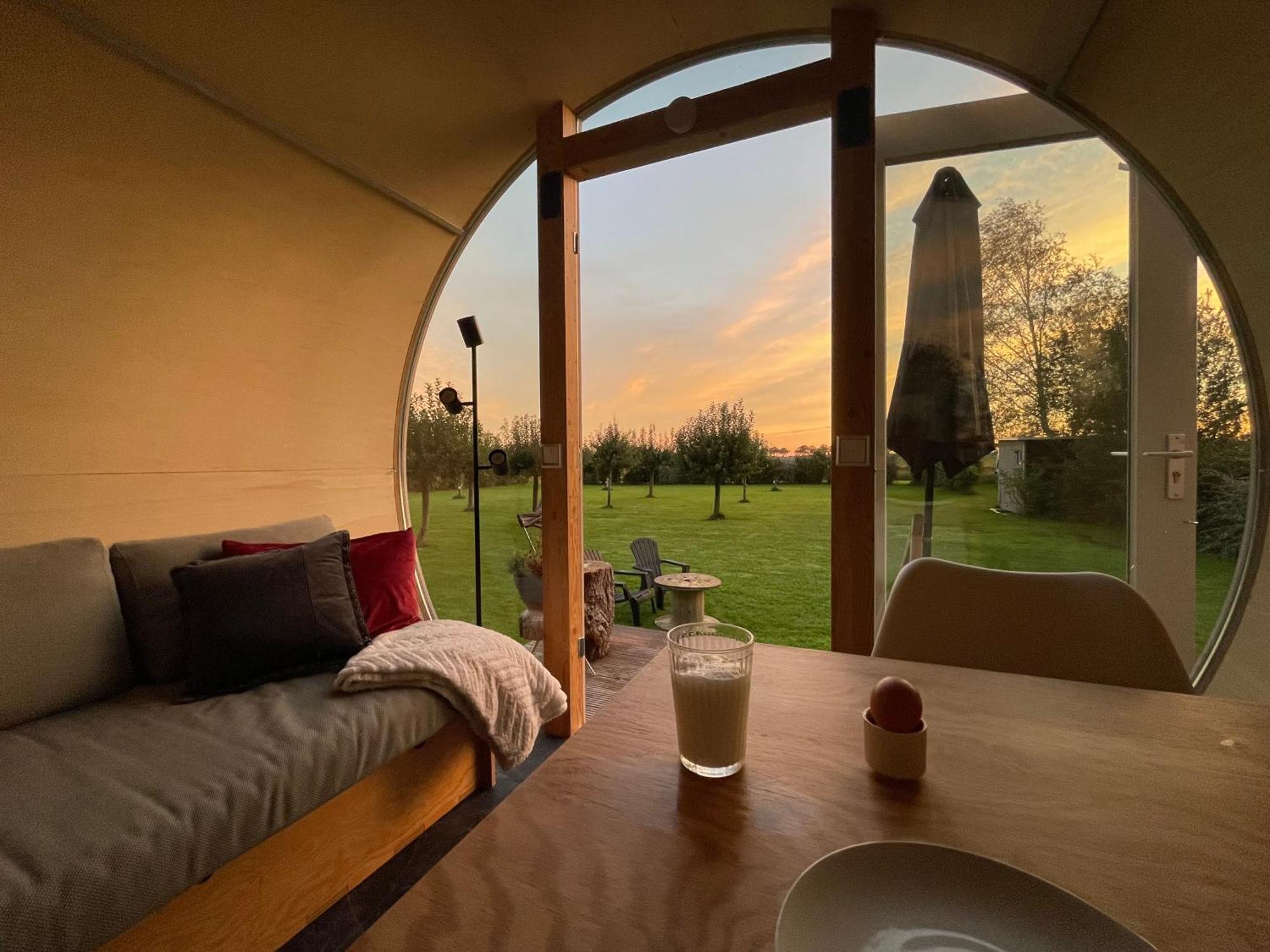 Eco-Lodge Locatie De Boergondier De Krim Buitenkant foto